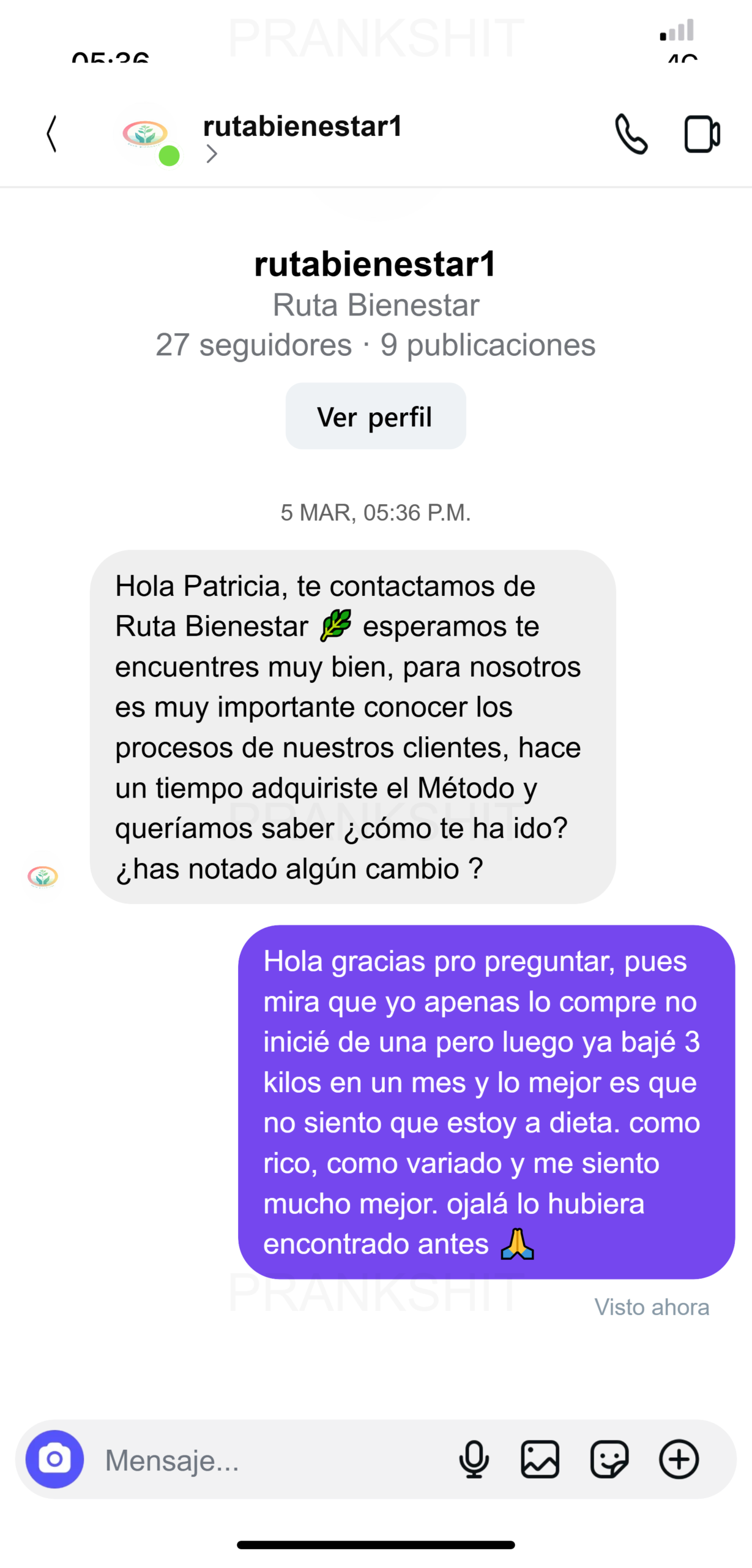 Testimonio real