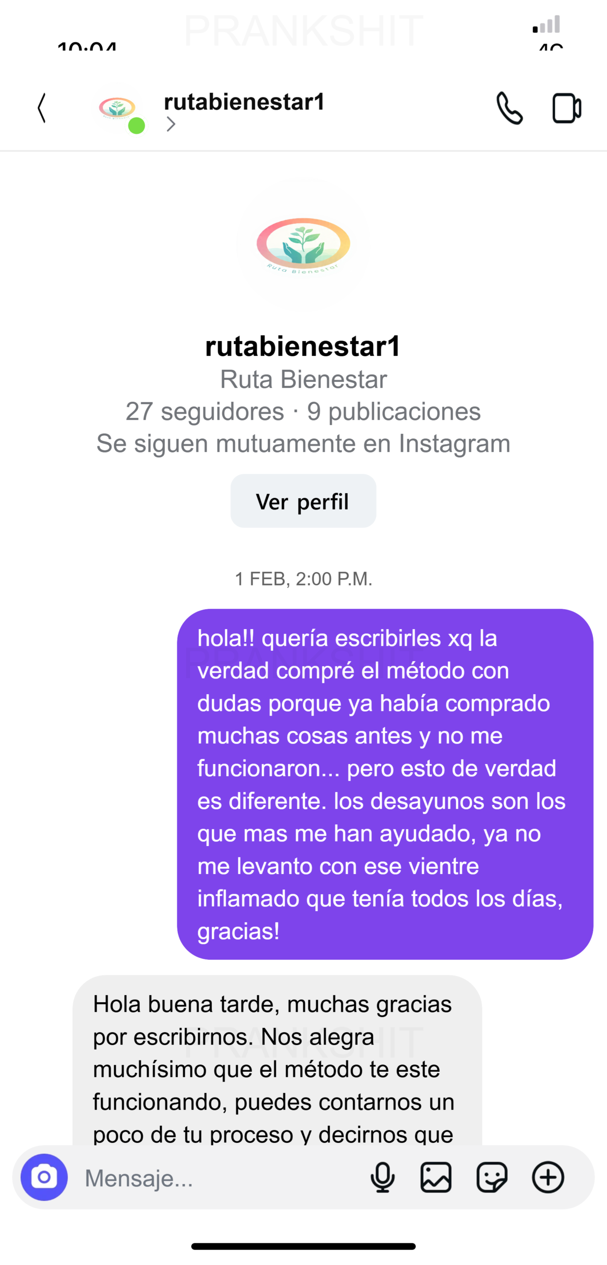 Testimonio real