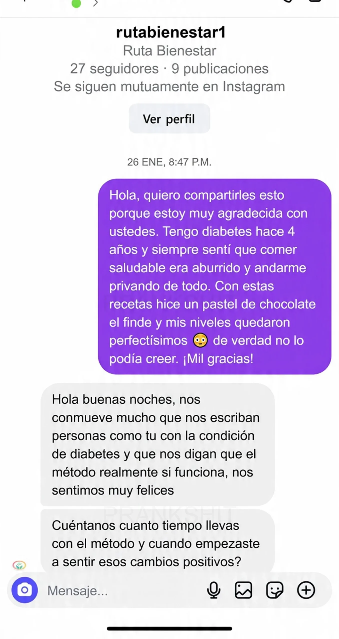 Testimonio real
